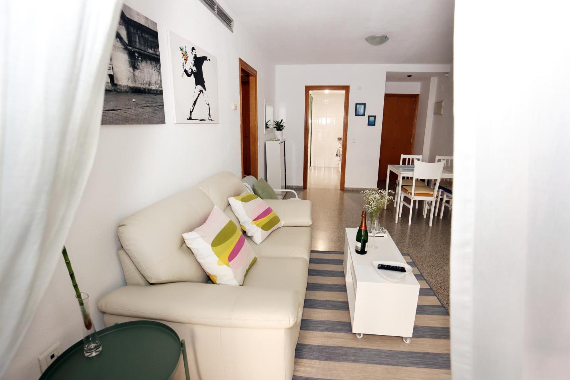 Apartamento Dos Habitaciones Primera Linea De Playa Valenza Esterno foto