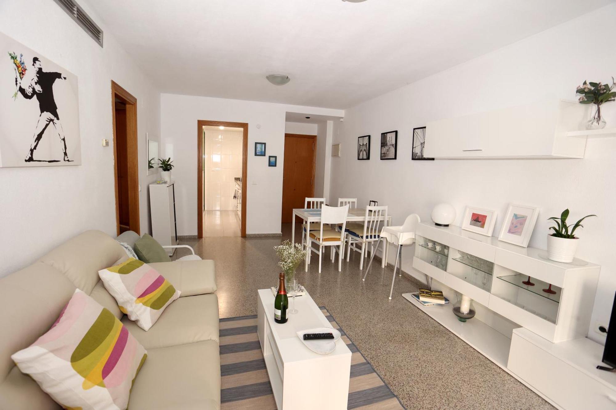 Apartamento Dos Habitaciones Primera Linea De Playa Valenza Esterno foto