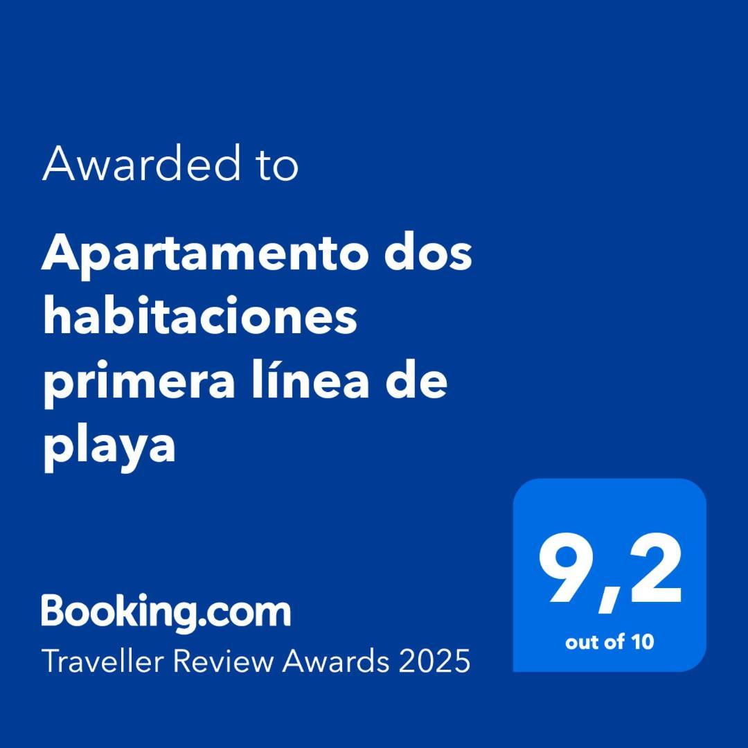 Apartamento Dos Habitaciones Primera Linea De Playa Valenza Esterno foto